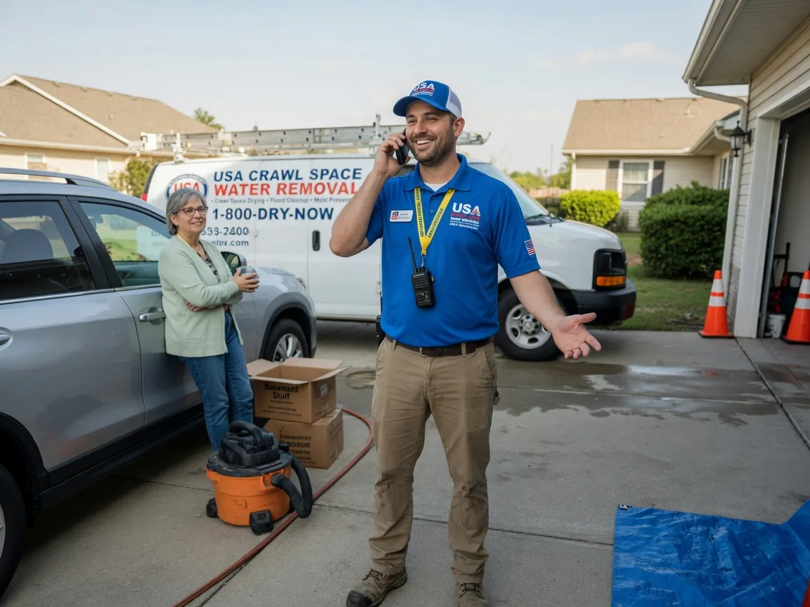 Crawl Space Water Removal Melcroft, PA FAQs